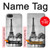 S2350 Old Paris Eiffel Tower Case For iPhone 5 5S SE