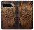 S4036 Viking Vegvisir Compass Wood Case For Google Pixel 9 Pro