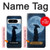 S4034 Samurai Moon Night Case For Google Pixel 8 pro