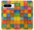 S4077 Water Color Painting Colorful Check Pattern Case For Google Pixel 8 pro