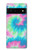 S4033 Pastel Color Tie Dye Case For Google Pixel 6