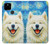 S4064 Smile Dog Van Gogh Starry Night Case For Google Pixel 4a 5G