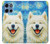 S4064 Smile Dog Van Gogh Starry Night Case For Motorola Moto G 5G (2025)