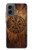 S4036 Viking Vegvisir Compass Wood Case For Motorola Moto G 5G (2024)
