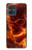 S4062 Fire Skull Case For Motorola Moto G54