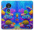 S4058 Colorful Aquarium Case For Motorola Moto G7 Power