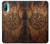 S4036 Viking Vegvisir Compass Wood Case For Motorola Moto E20,E30,E40