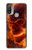 S4062 Fire Skull Case For Motorola Moto E20,E30,E40