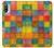 S4077 Water Color Painting Colorful Check Pattern Case For Motorola Moto E20,E30,E40