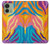 S4037 Colorful Zebra Pattern Case For Motorola Edge (2023), Edge 40