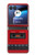 S4073 Vintage Red Cassette Player Graphic Case For Motorola Razr 40 Ultra