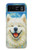 S4064 Smile Dog Van Gogh Starry Night Case For Motorola Razr 40