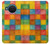 S4077 Water Color Painting Colorful Check Pattern Case For Nokia X20