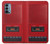S4073 Vintage Red Cassette Player Graphic Case For OnePlus Nord N200 5G