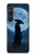 S4034 Samurai Moon Night Case For Sony Xperia 1 VI