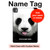 S4049 Cute Panda Stick Out Tongue Hard Case For iPad Pro 11 (2024,2025)