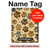 S4032 Wild Animal Paw Foot Print Hard Case For iPad Pro 13 (2024,2025), Air 13 2026