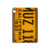 S4060 Vintage California Car License Plate Hard Case For iPad 10.9 (2025,2022)