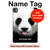 S4049 Cute Panda Stick Out Tongue Hard Case For iPad Air (2020, 2022), Air 11 (2024,2025,2026), Pro 11 (2022)