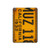 S4060 Vintage California Car License Plate Hard Case For iPad 10.2 (2021,2020,2019), iPad 9 8 7