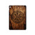 S4036 Viking Vegvisir Compass Wood Hard Case For iPad 9.7 (2017,2018), iPad 6, iPad 5
