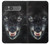 S2823 Black Wolf Blue Eyes Face Case For Sony Xperia 10 VII