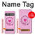 S2847 Pink Retro Rotary Phone Case For Sony Xperia 10 VII
