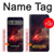 S3897 Red Nebula Space Case For Sony Xperia 10 VII