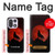 S2955 Wolf Howling Red Moon Case For OnePlus 15