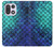 S3047 Green Mermaid Fish Scale Case For OnePlus 15