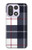 S3452 Plaid Fabric Pattern Case For OnePlus 15