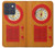 S2780 Vintage Orange Bakelite Radio Case For Motorola Edge 70
