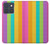 S3678 Colorful Rainbow Vertical Case For Motorola Edge 70