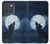 S3693 Grim White Wolf Full Moon Case For Motorola Edge 70