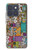S3879 Retro Music Doodle Case For Motorola Edge 70