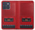 S4073 Vintage Red Cassette Player Graphic Case For Motorola Edge 70