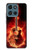 S0415 Fire Guitar Burn Case For Motorola Moto G (2026), G Play (2026)