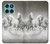 S0933 White Horses Case For Motorola Moto G (2026), G Play (2026)