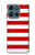 S2364 Red and White Striped Case For Motorola Moto G (2026), G Play (2026)
