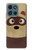 S2825 Cute Cartoon Raccoon Case For Motorola Moto G (2026), G Play (2026)