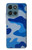 S2958 Army Blue Camo Camouflage Case For Motorola Moto G (2026), G Play (2026)