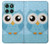 S3029 Cute Blue Owl Case For Motorola Moto G (2026), G Play (2026)