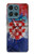 S3313 Croatia Flag Vintage Football Graphic Case For Motorola Moto G (2026), G Play (2026)