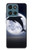 S3510 Dolphin Moon Night Case For Motorola Moto G (2026), G Play (2026)