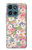 S3688 Floral Flower Art Pattern Case For Motorola Moto G (2026), G Play (2026)