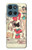S3820 Vintage Cowgirl Fashion Paper Doll Case For Motorola Moto G (2026), G Play (2026)
