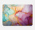 S4001 Multicolored Abstract Lilac Emerald Hard Case For MacBook Pro Retina 13″ - A1425, A1502