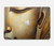 S4022 Vintage Buddha Face Golden Style Hard Case For MacBook Pro Retina 13″ - A1425, A1502