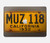 S4060 Vintage California Car License Plate Hard Case For MacBook Pro Retina 13″ - A1425, A1502