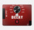 S4011 Red Guitar Analog Delay Graphic Hard Case For MacBook Pro 13″ - A1706, A1708, A1989, A2159, A2289, A2251, A2338